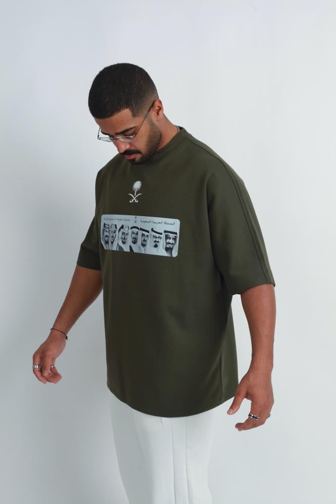 Saudi green t-shirt