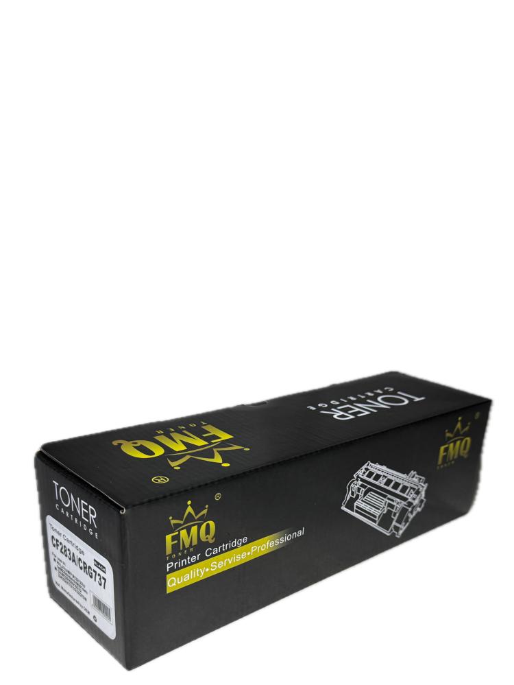 خرطوشة حبر ليزر FMQ 83A (CF283A) / Canon 737 أسود بديلة متوافقة مع طابعات HP وCanon | ضمان حتى نفاد الحبر