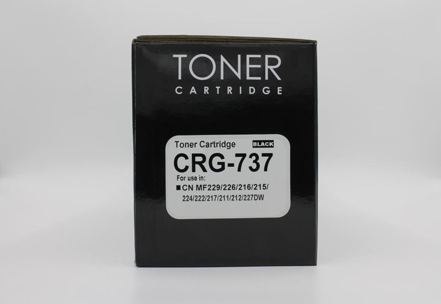 خرطوشة حبر ليزر HD CRG 737 أسود بديلة متوافقة مع طابعات Canon | ضمان حتى نفاد الحبر