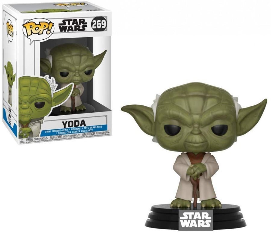 Funko Pop Star Wars: Clone Wars - Yoda Collectible