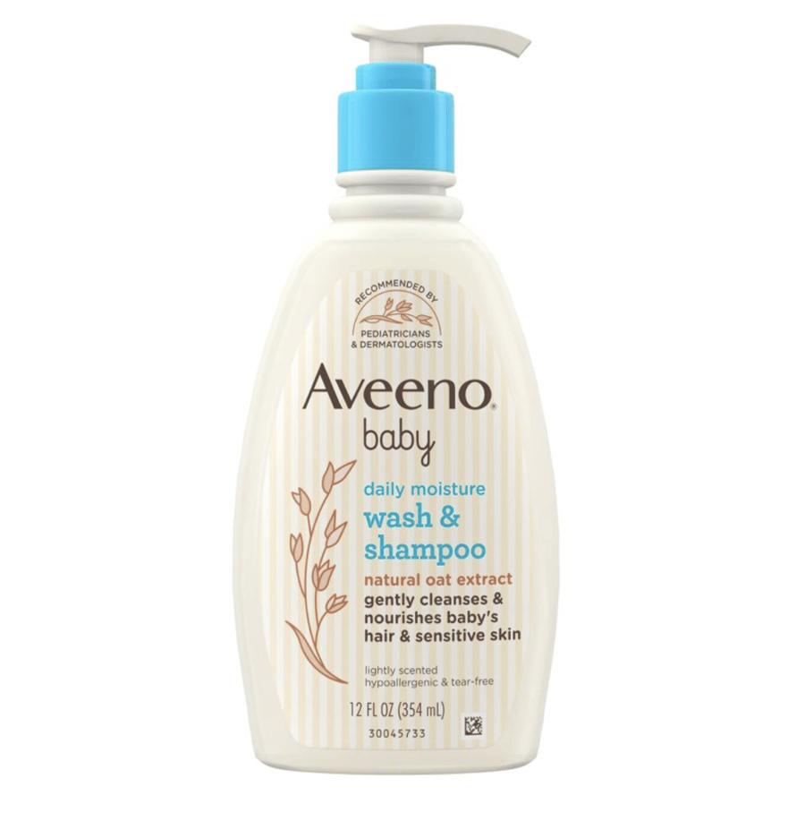 Children's shampoo and wash for daily moisturizing with light fragrance from Aveeno - 354ml