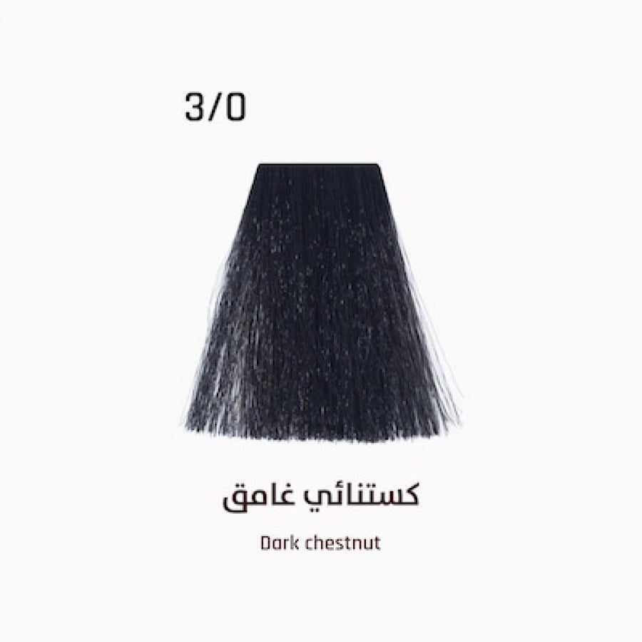 صبغة شعر  بلون كستنائي  غامق من ايفر لاين  افضل صبغات الشعر أفضل صبغات