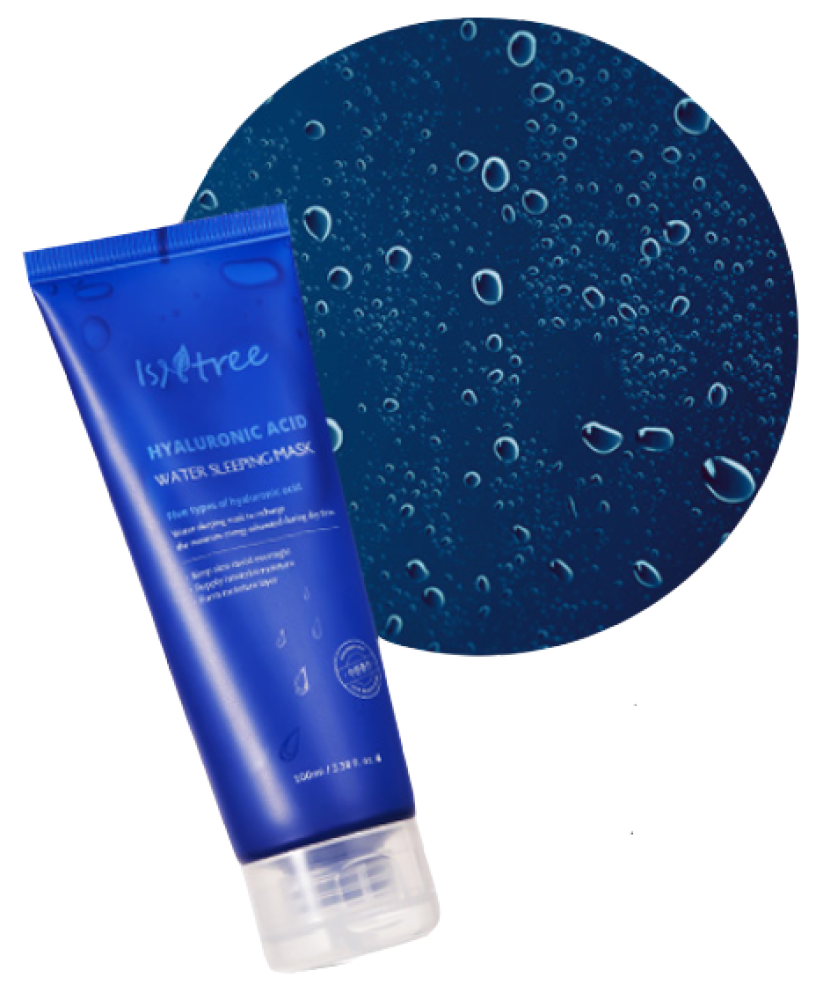 Sleep mask with hyaluronic acid water from Izentree - 100ml