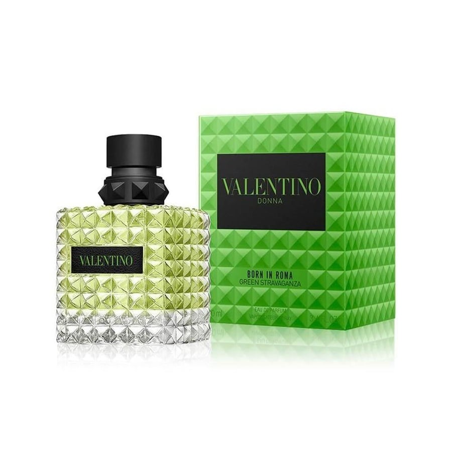 عطر فالنتينو دونا بورن ان روما جرين سترافاجانزا للنساء - او دى بارفيوم 100 مل