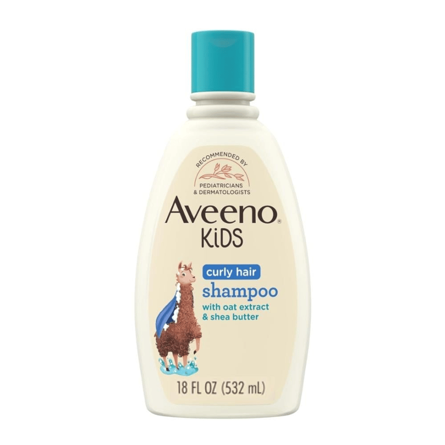 Moisturizing shampoo for children for curly hair with oats and shea butter from Aveeno - 532 ml