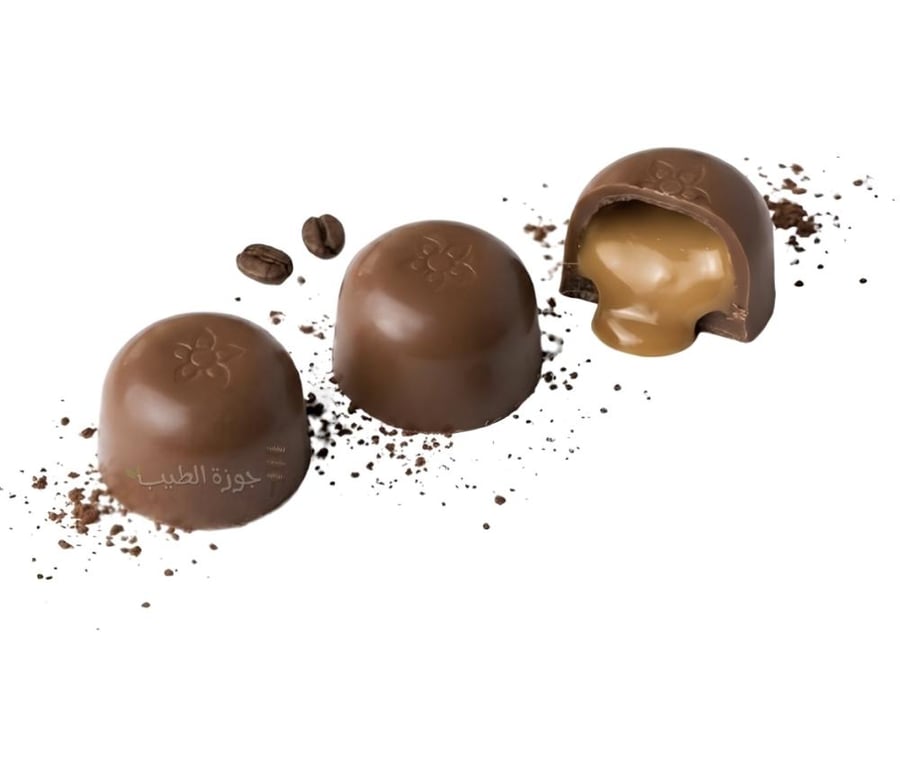 شوكولاتة بلجيكية بكريمة القهوة