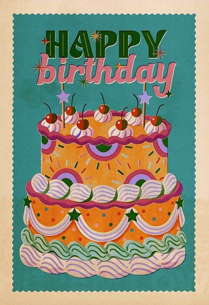 كرت happy birthday
