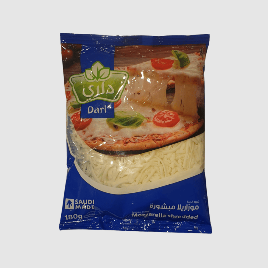 Grated mozzarella cheese (180 grams)