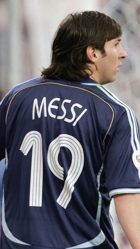 تيشيرت منتخب الارجنتين كلاسيك كم قصير 2006