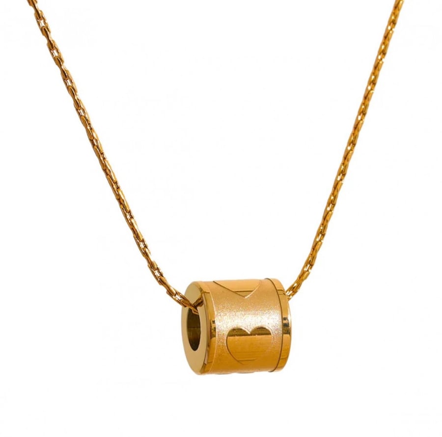Gold necklace