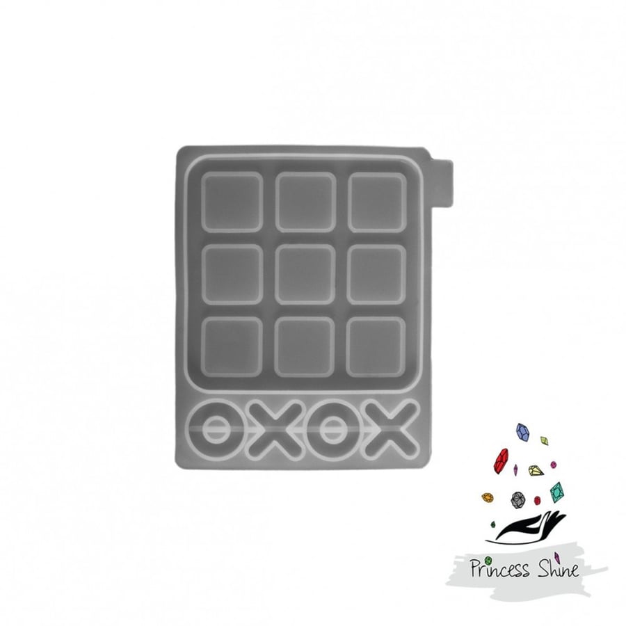 460 - قالب سيلكون X O حجم صغير