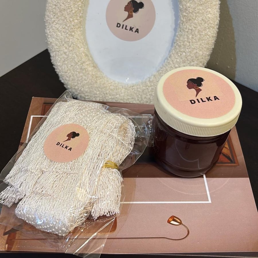 African soap and African loofah from Ghana imported
