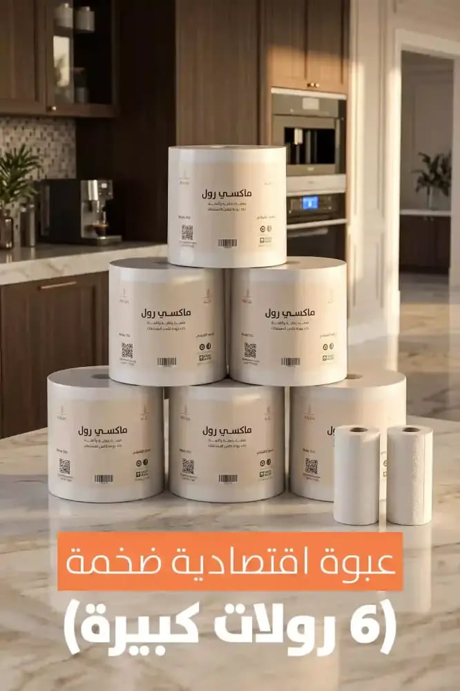 مناديل ماكسي رول 6 رولات