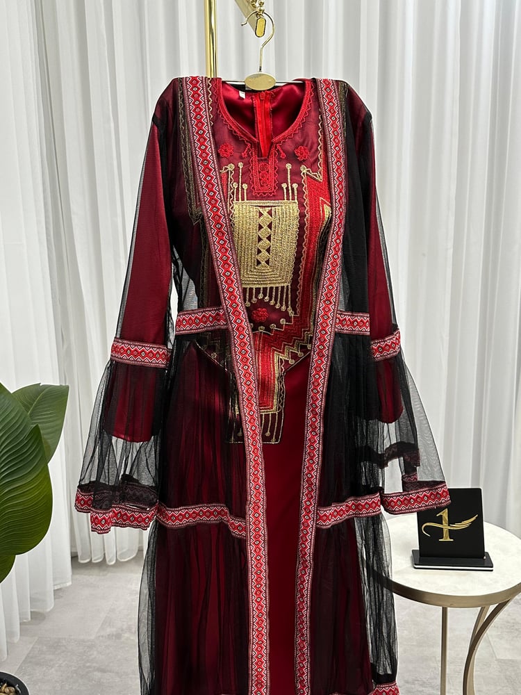 جلابية عسيري انيقة مع بشت تل