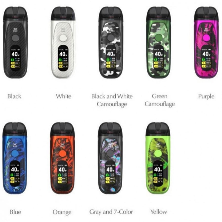 سحبة سموك بوز اكس كيت Smok Pozz X 40W Pod Kit - فيب شيشة سيجارة نكهات