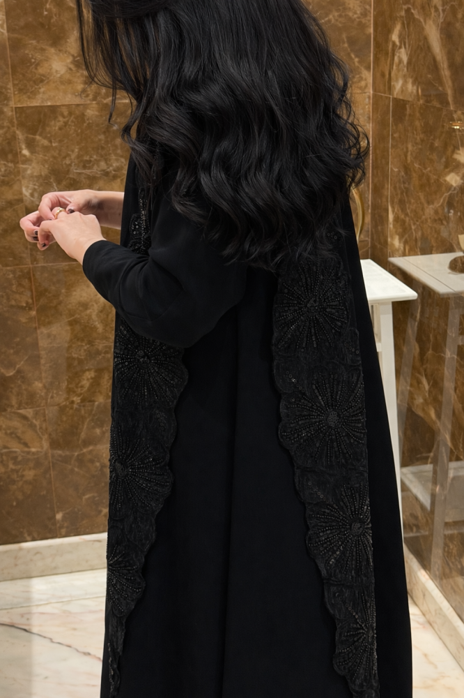 عباية ورد