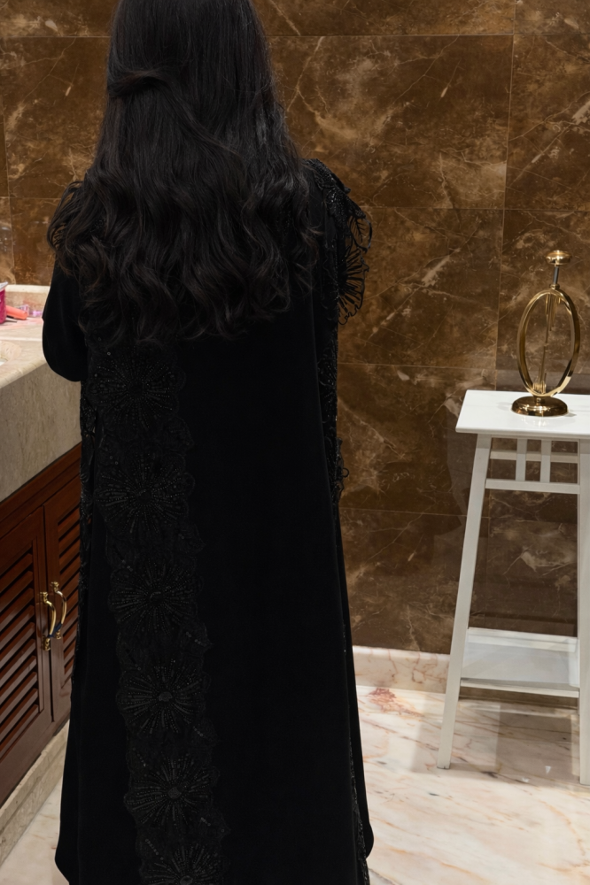 عباية ورد