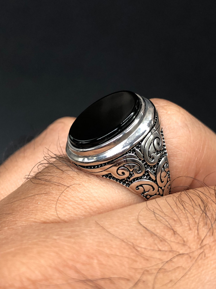 خاتم فضه عصري عيار 925