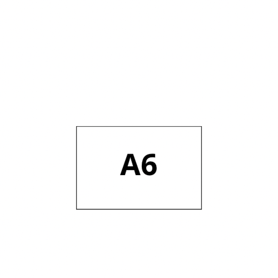 طباعة ورق A6 لخدماتك
