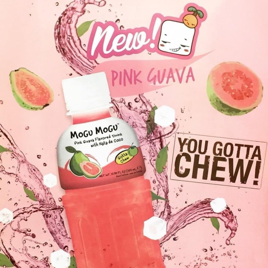 موغو موغو بنكهة البطيخ - Mogu Mogu Watermelon Flavored Drink