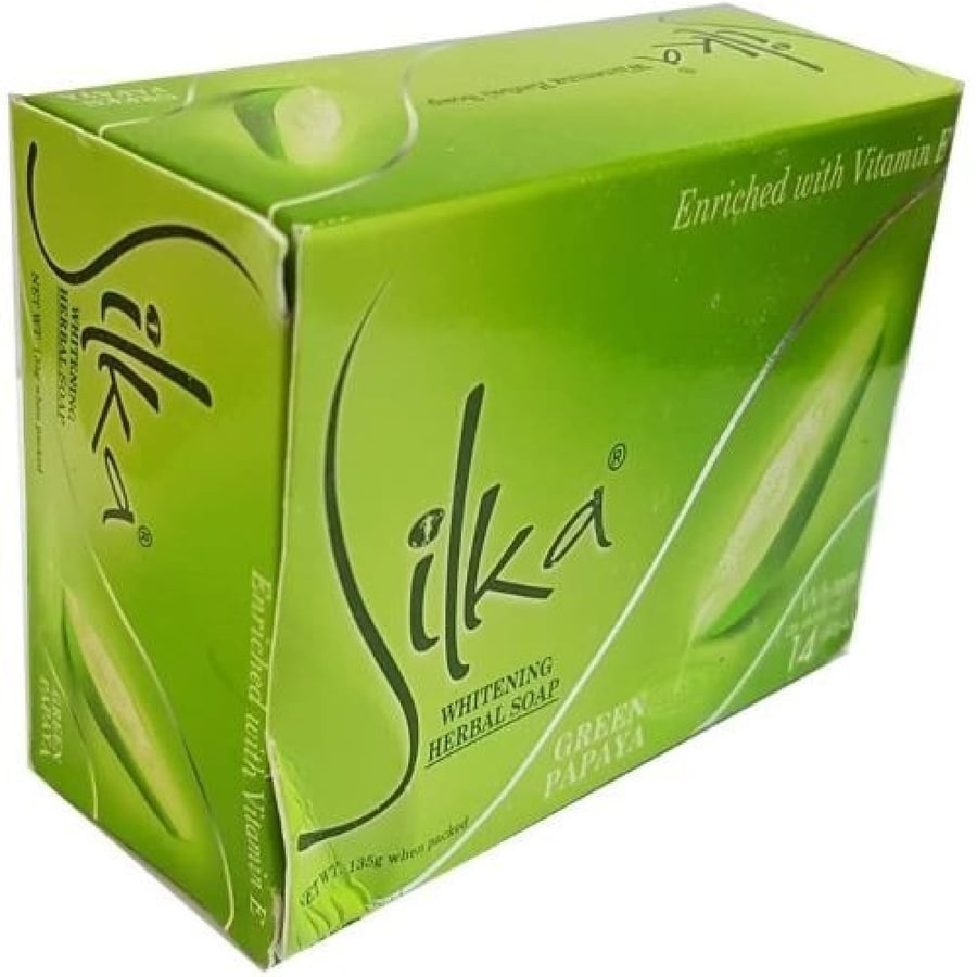 Silka Papaya Whitening Herbal Soap 135 gm