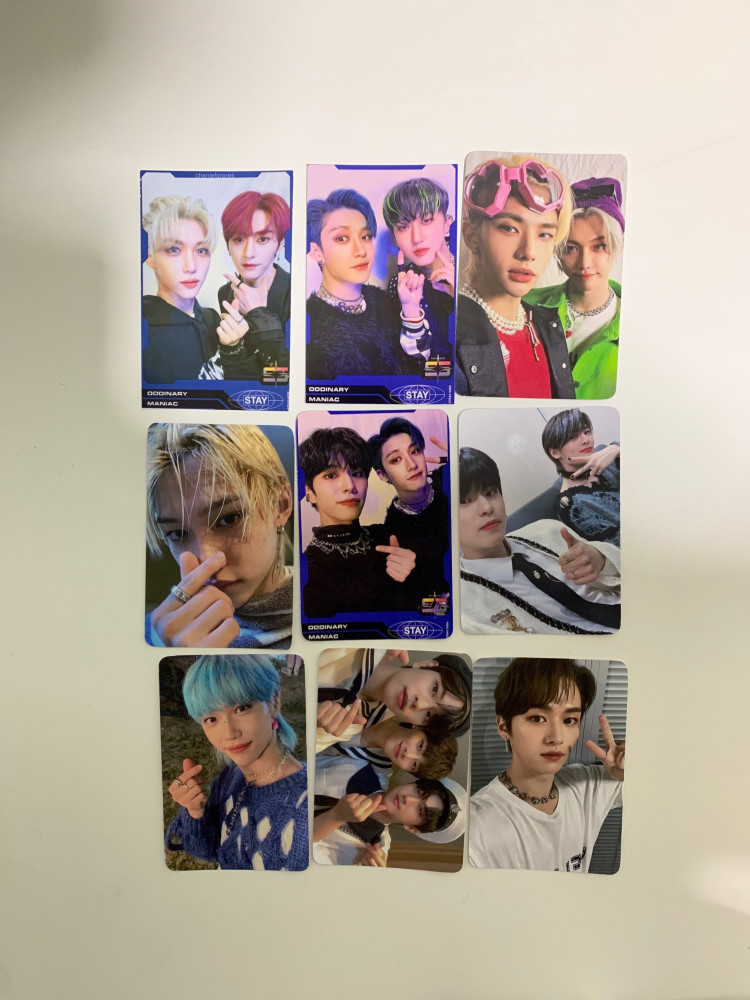 Stray Kids فوتو كاردز