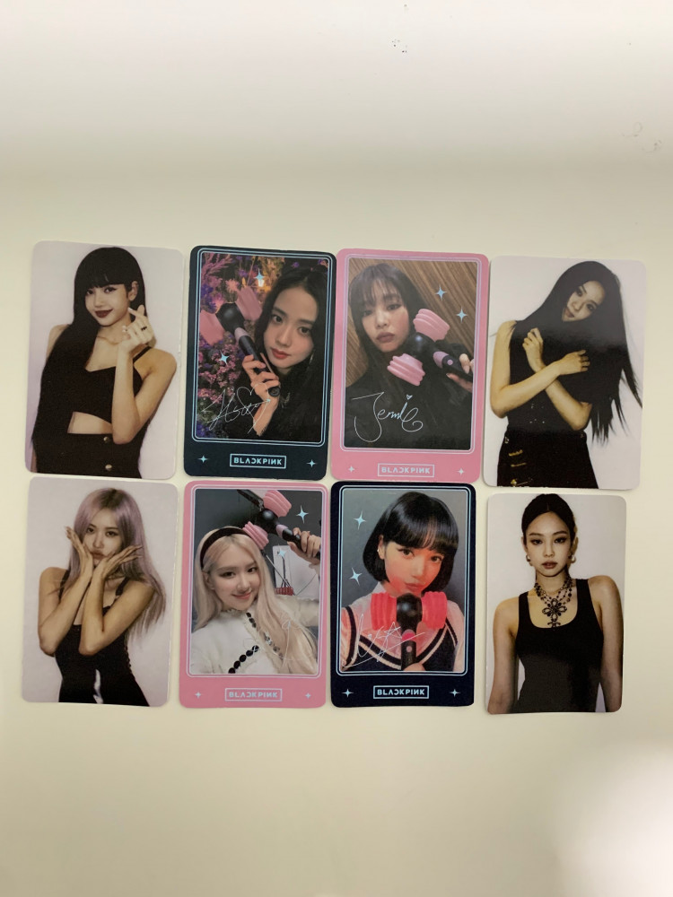Black pink فوتو كاردز
