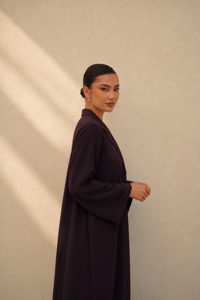 Lulu Abaya - Dark Purple