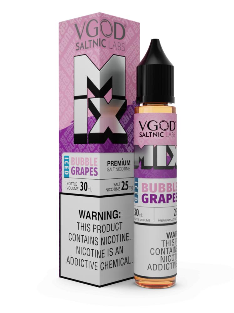نكهة سولت فيقود علكة العنب الجديدة VGOD Iced Bubble Grape