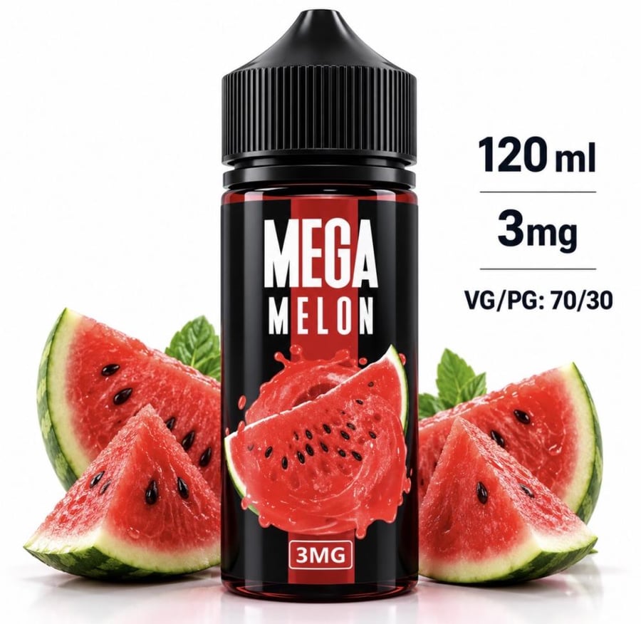 نكهة ميجا ميلون 120 مل MEGA Melon