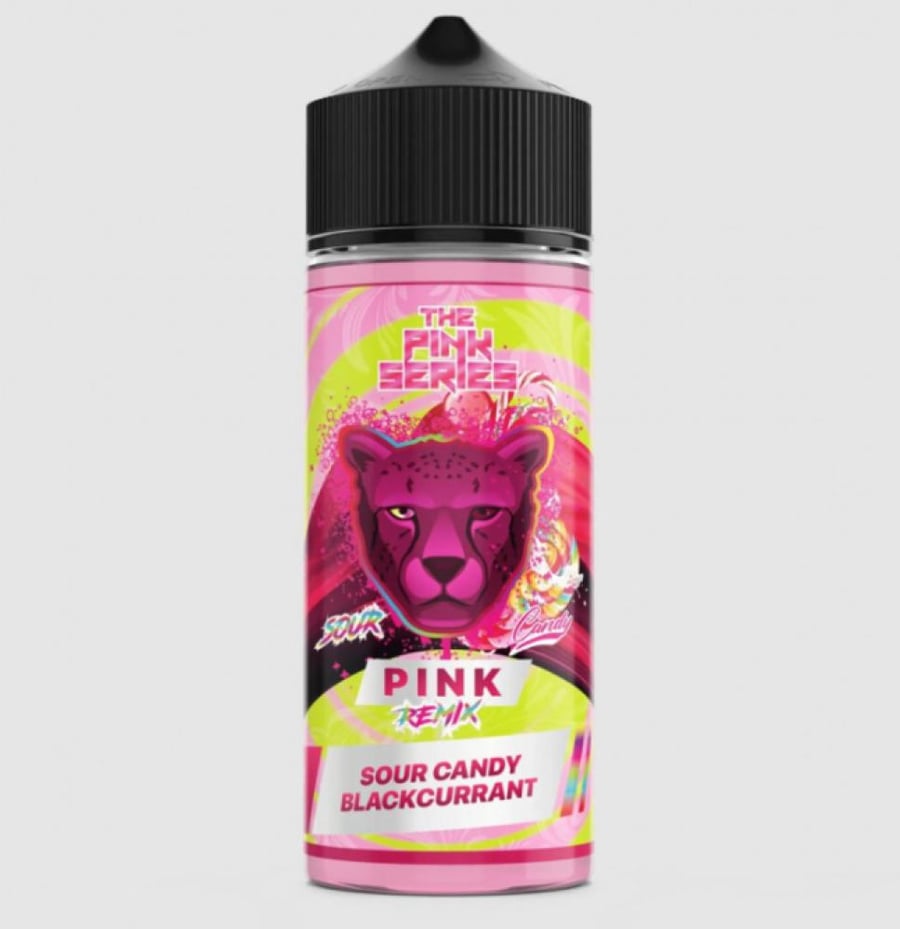 نكهة بينك بانثر ساور كاندي وعنب اسود 120ml