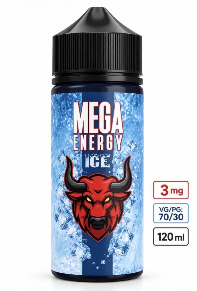 نكهة ميجا إنرجي آيس MEGA Energy Ice 120 مل