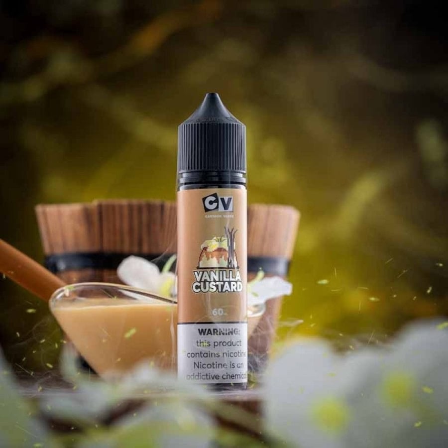 نكهة فيب فانيلا كاسترد من سي في CV VANILLA CUSTARD