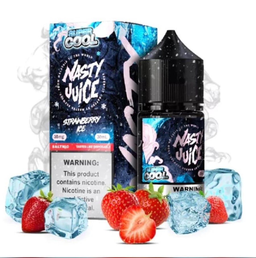 نكهة ناستي فراولة ايس سوبر كول NASTY JUICE