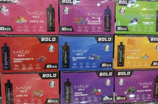 Hookah Mood Boy light nicotine with cold grape flavor