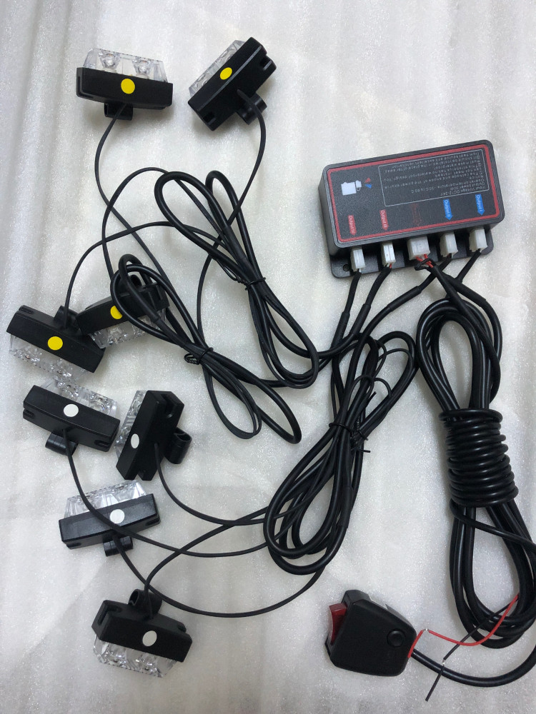 8قطع ابيض اصفر
