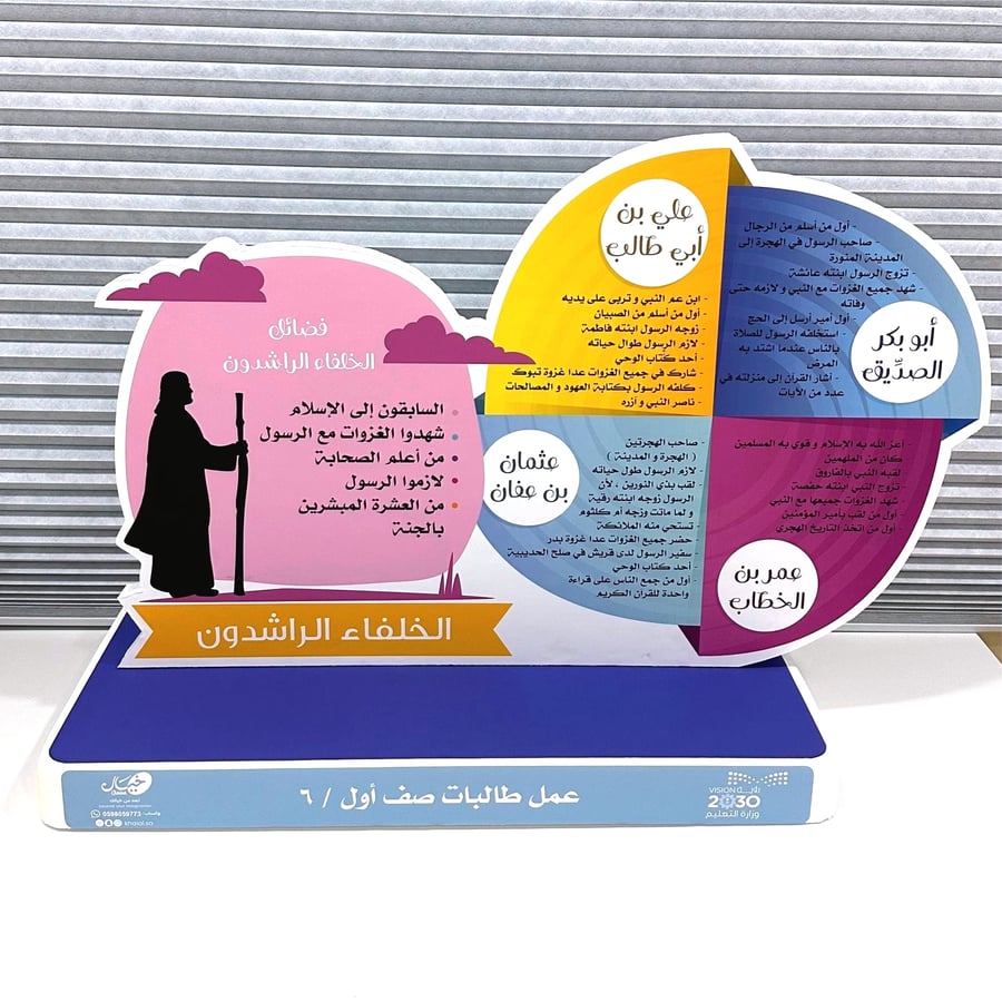مجسم الخلفاء الراشدون