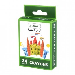 الوان شمعية روكو 24 لون