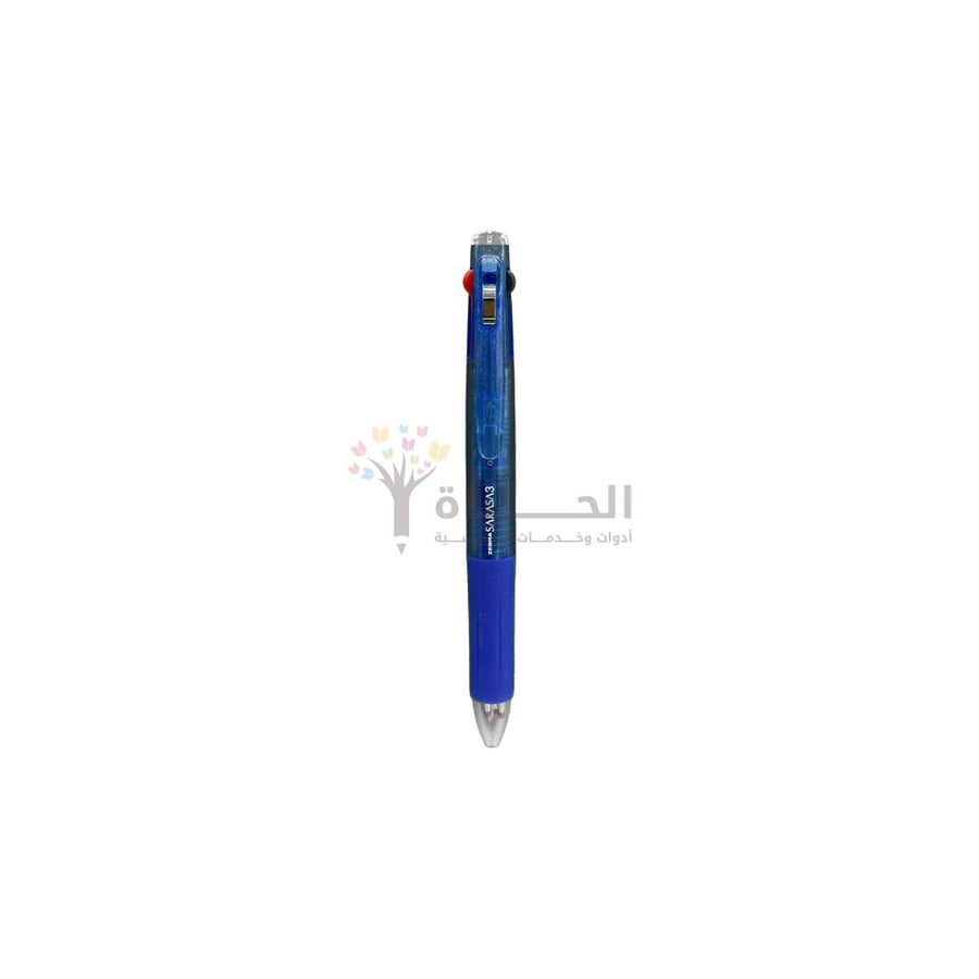قلم جليتر زيبرا 3 لون