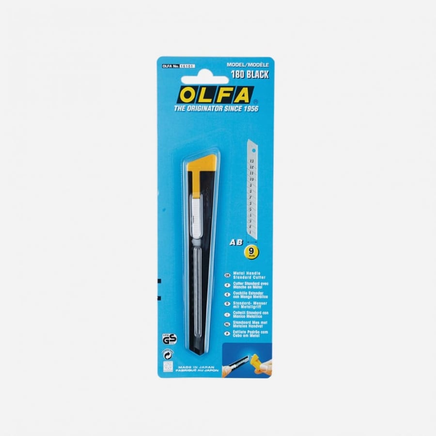 Olfa PC-L Scalpel - 180 BLACK mm