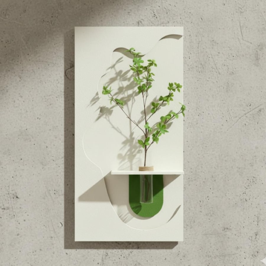 لوحة حائط  مميزة بلون بيج وتصميم أنيق
