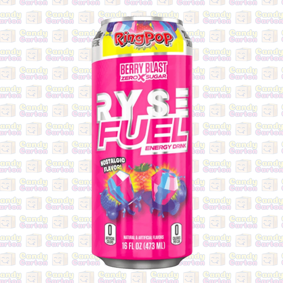 ريز فيول مشروب طاقة  خالي من السكر نكهة التوت الاحمر 473 مل مستورد امريكا RYSE Fuel Energy Drink Red berries flavor 473ml