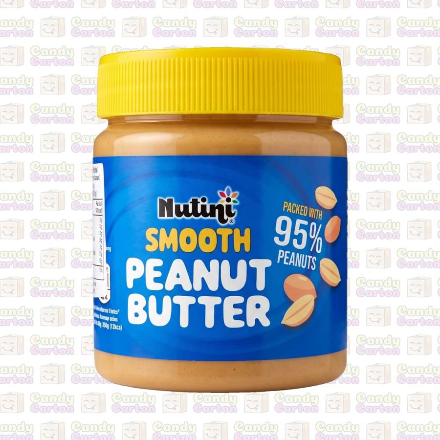 نوتيني زبدة فول سوداني ناعمة كلاسيك 340 جرام مستورد من امريكا Nutini Smooth Peanut Butter 340g.jpg