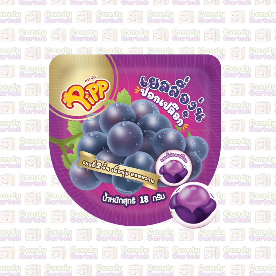 Peeled jelly grape flavor 18-PIPP Peelable Grape