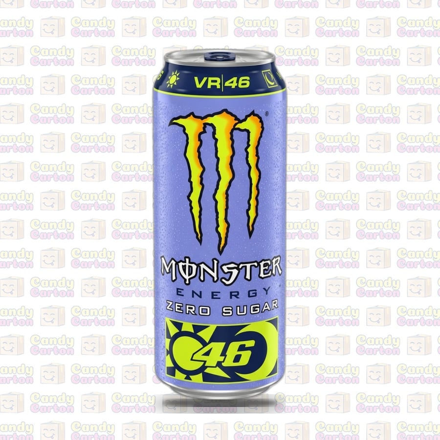 مشروب طاقة مونستر انرجي ذا دوكتور في ار 46 زيرو سكر 500 مل مستورد من بريطانيا Monster Energy The Doctor VR46 Zero Sugar 500ml