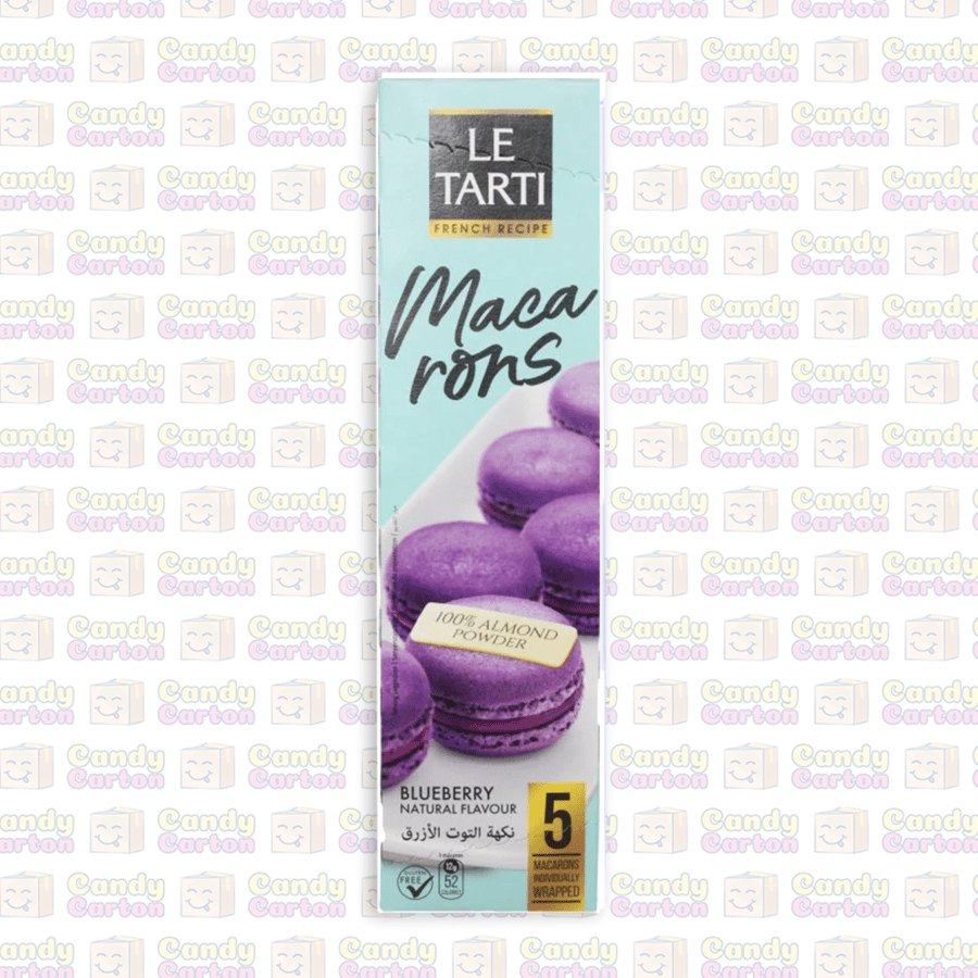 Le Tarti Macarons Blueberries flavor 60g