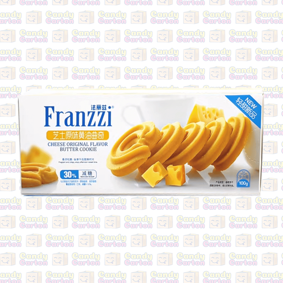 حلقات كوكيز فرانزي الكلاسيكية نكهة الجبنة 100 جرام مستورد من الصين  Franzzi Classic Cookie Cheese Flavor 100g