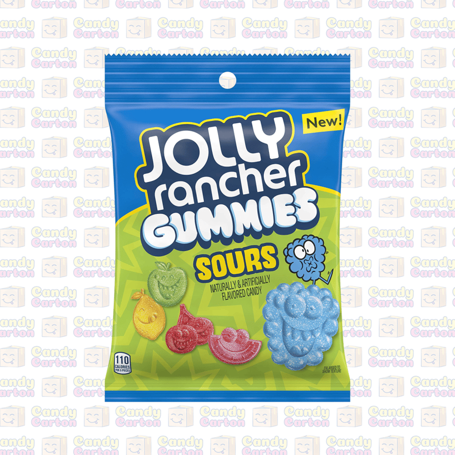 حلوي جولي رانشر جوميز  حلوى حامضة 184 جرام  Jolly Rancher Gummies Original Fruit Flavors Vegan 198g