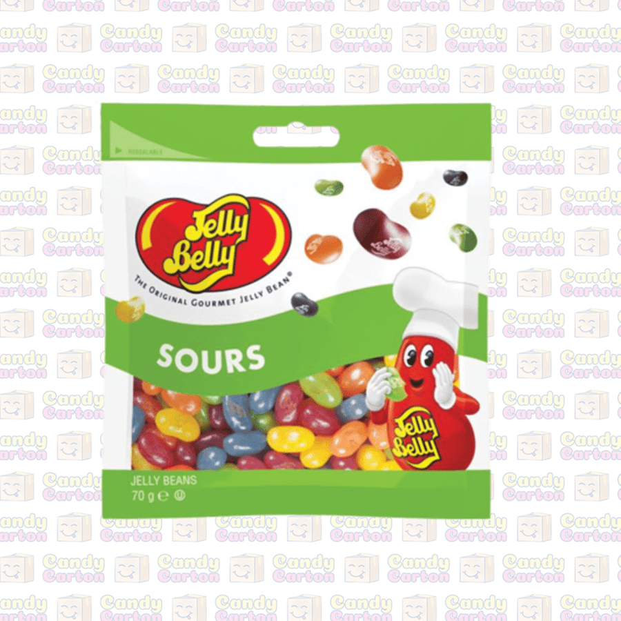 جيلي بيلي ساورز جيلي بينز حامضة 70 جرام مستورد امريكا Jelly Belly Sours 70g