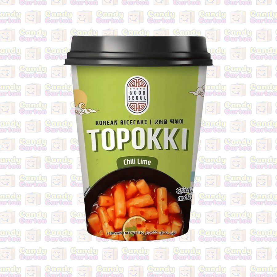 Good Seoul Topokki Chili Lime Rice Cake 113g Imported Korea